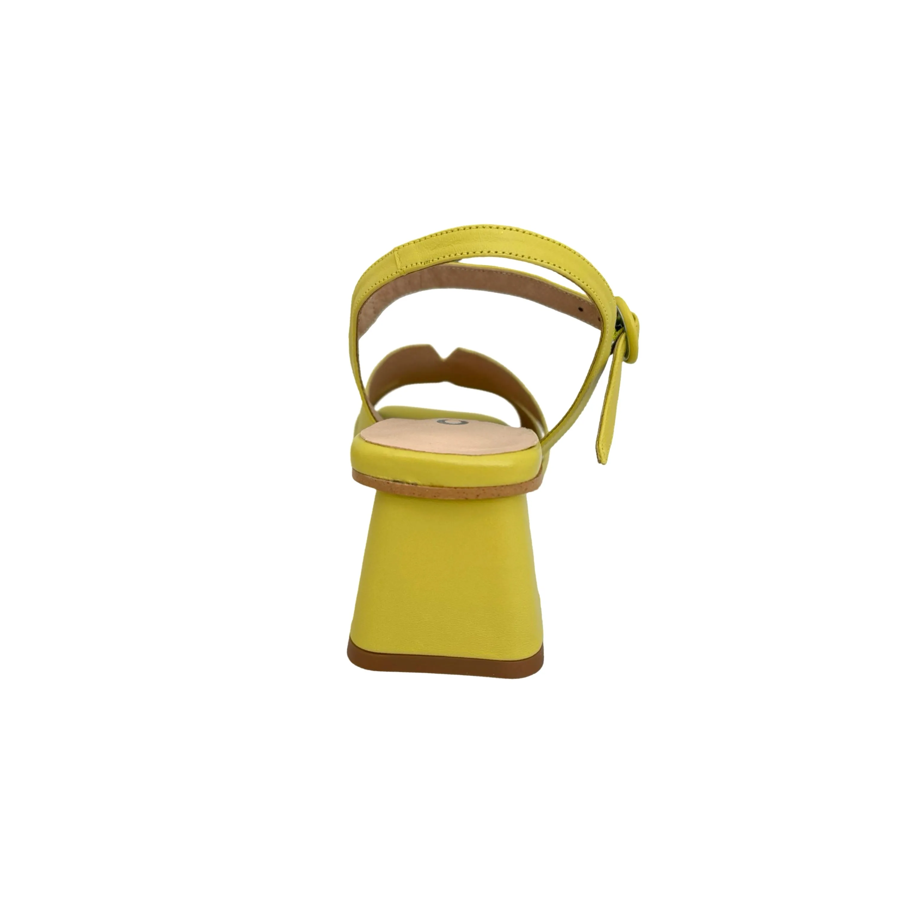 10320-8 Pomelo Yellow Block Heel Sandal