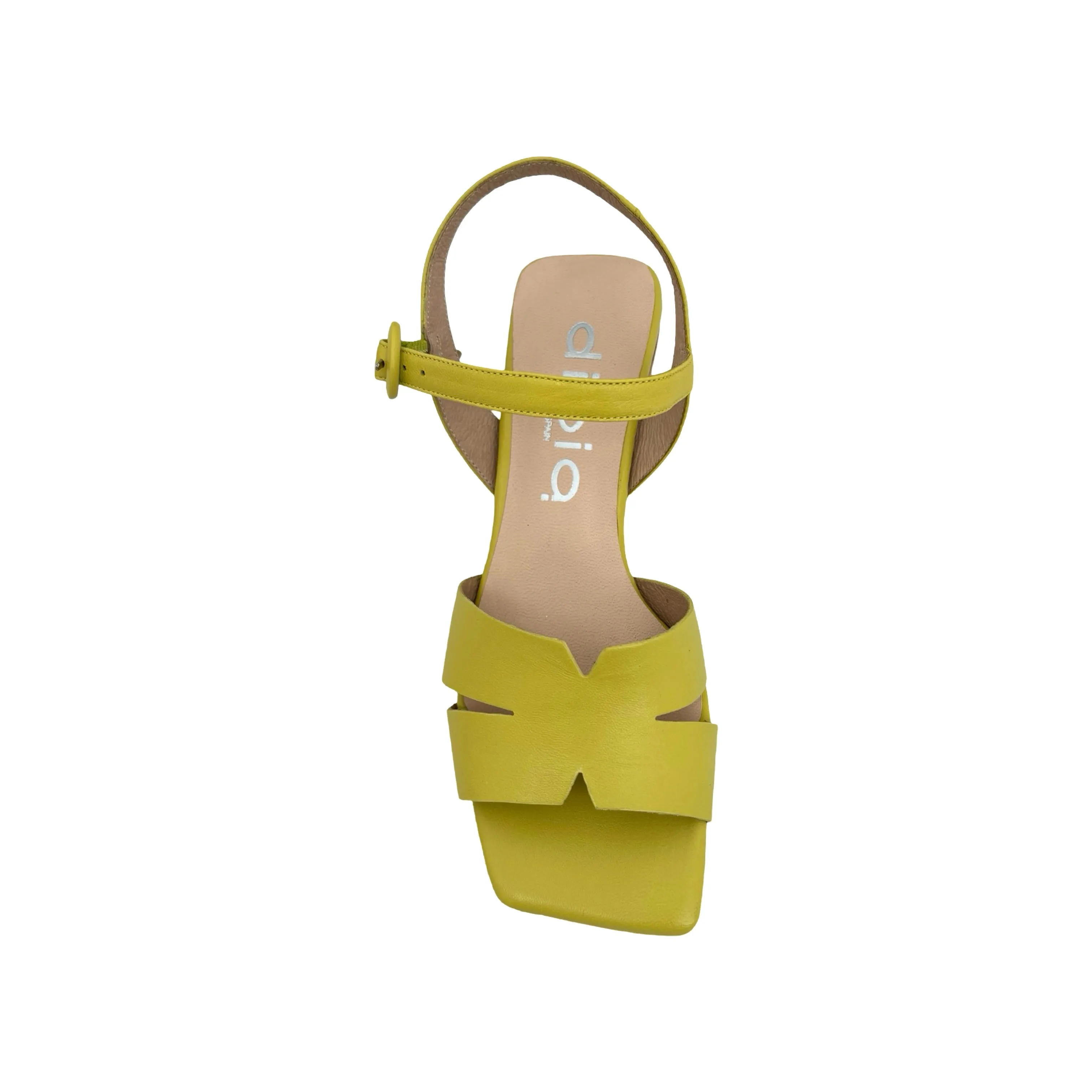 10320-8 Pomelo Yellow Block Heel Sandal