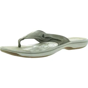 26068974 Womens Monogram Manmade Thong Sandals