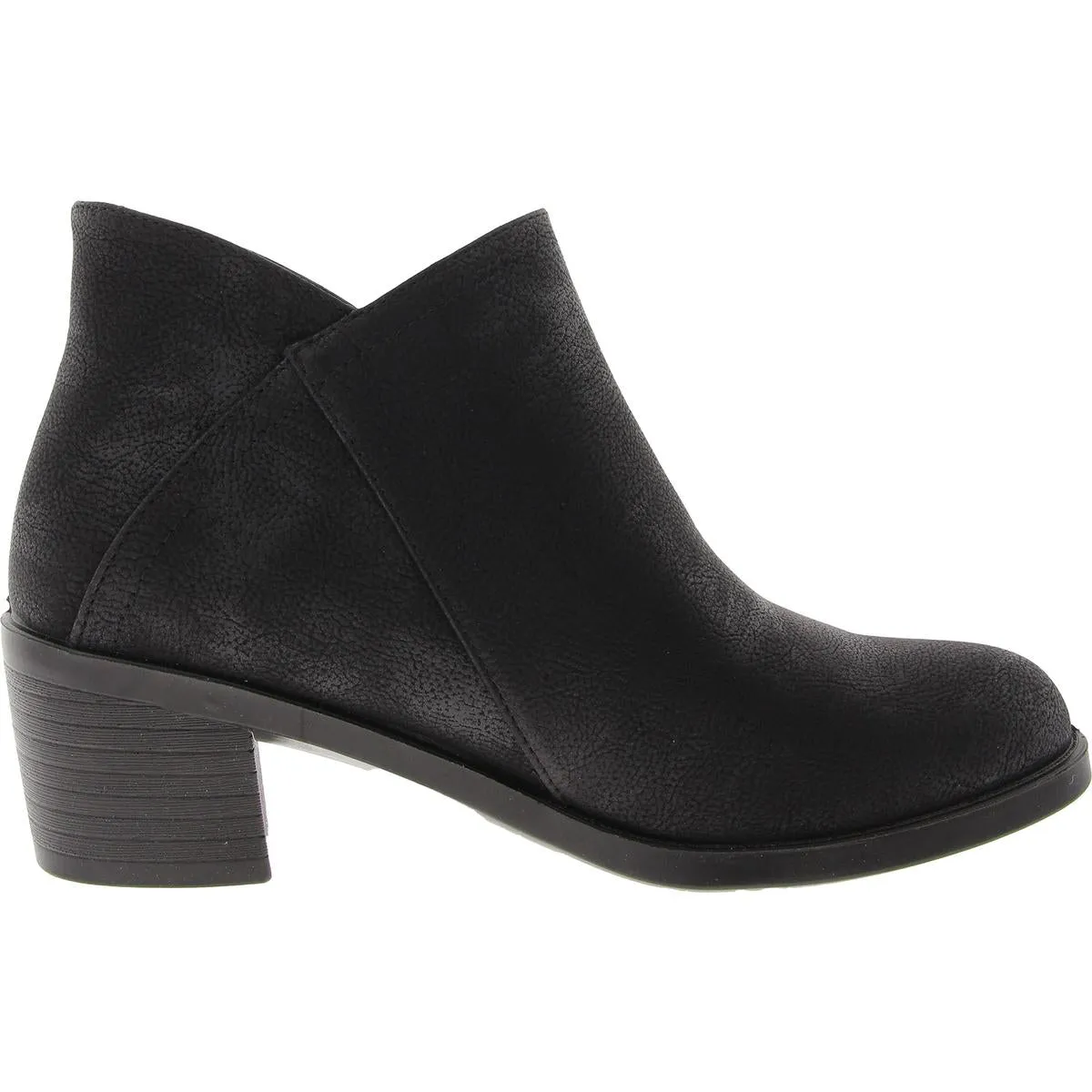 313483 Womens Solid Manmade Ankle Boots