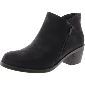 313483 Womens Solid Manmade Ankle Boots