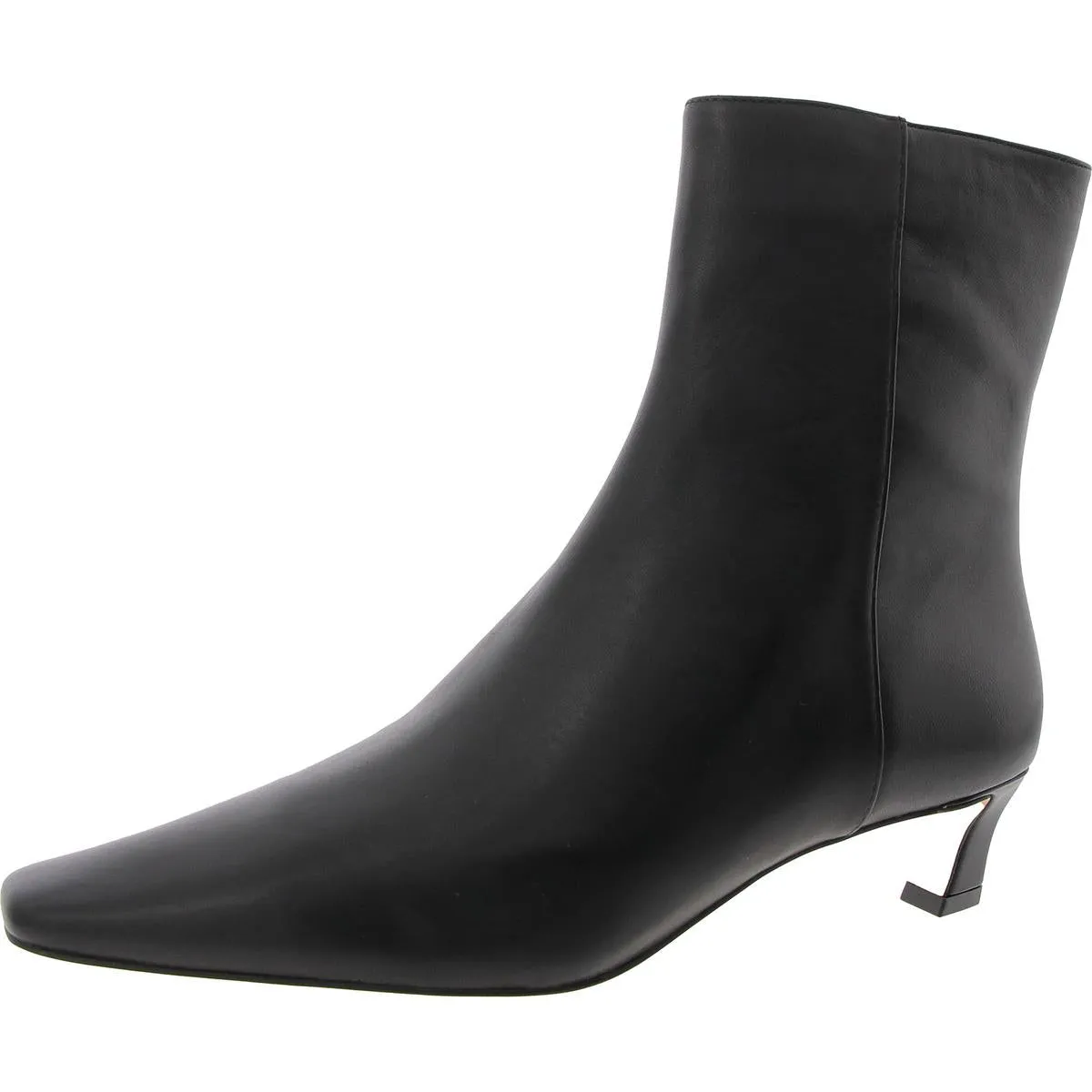 40F4CSMESL Womens Zipper Leather Booties