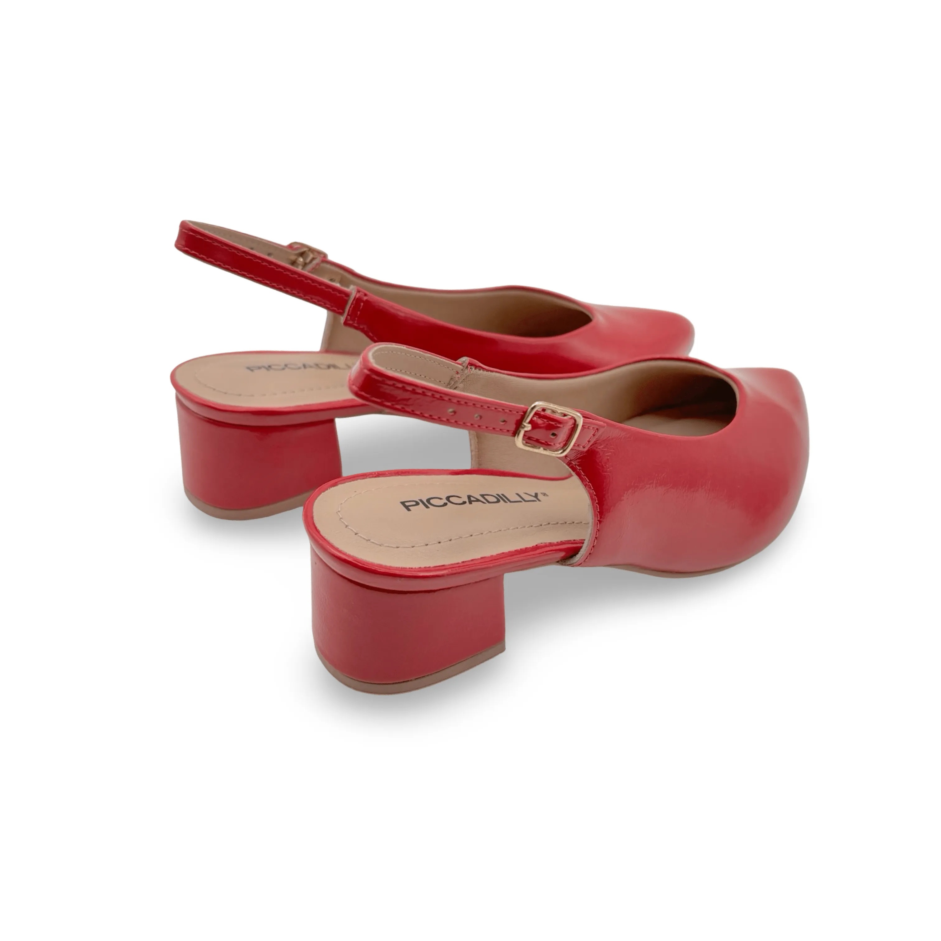 739031A Red Slingback Pump