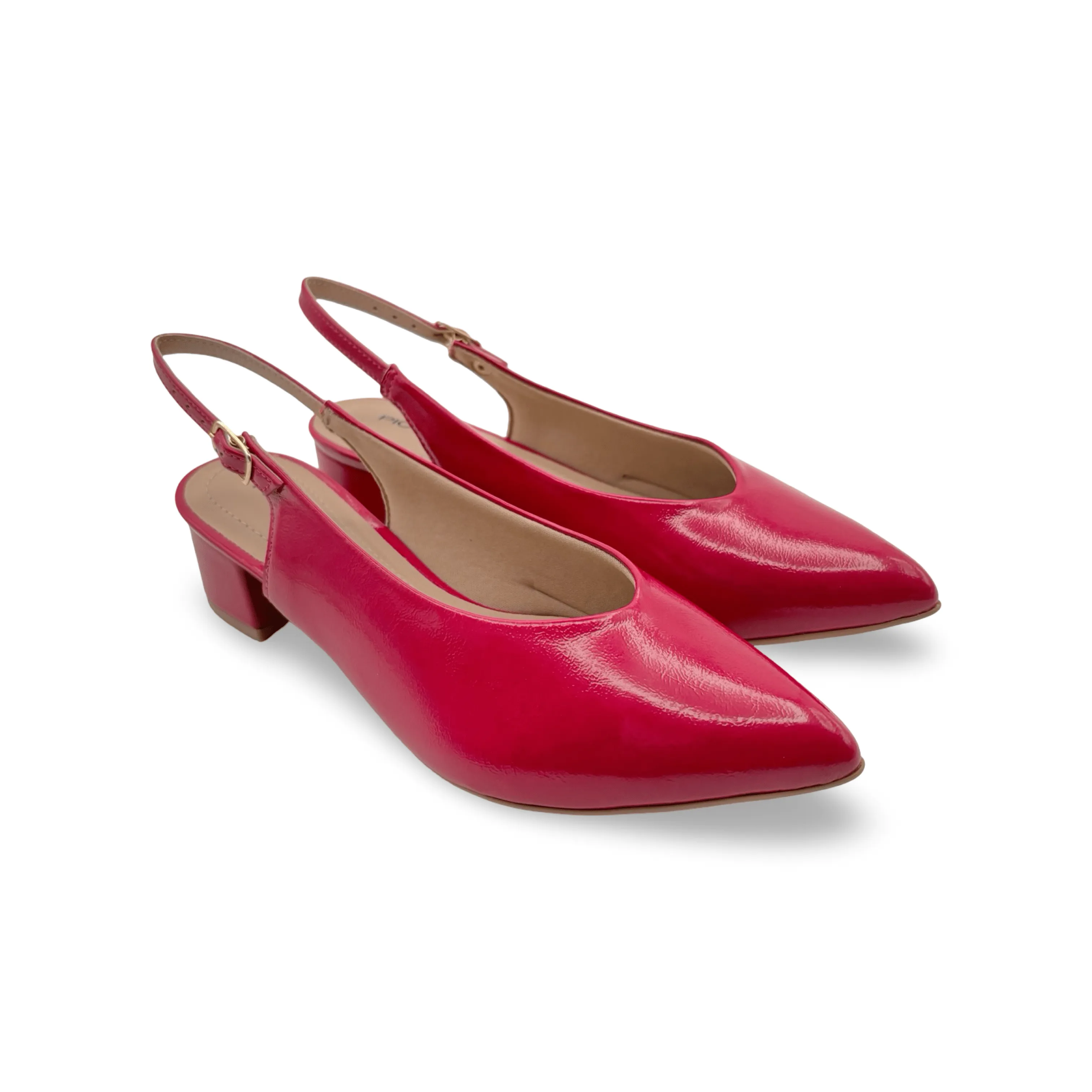 739031A Red Slingback Pump