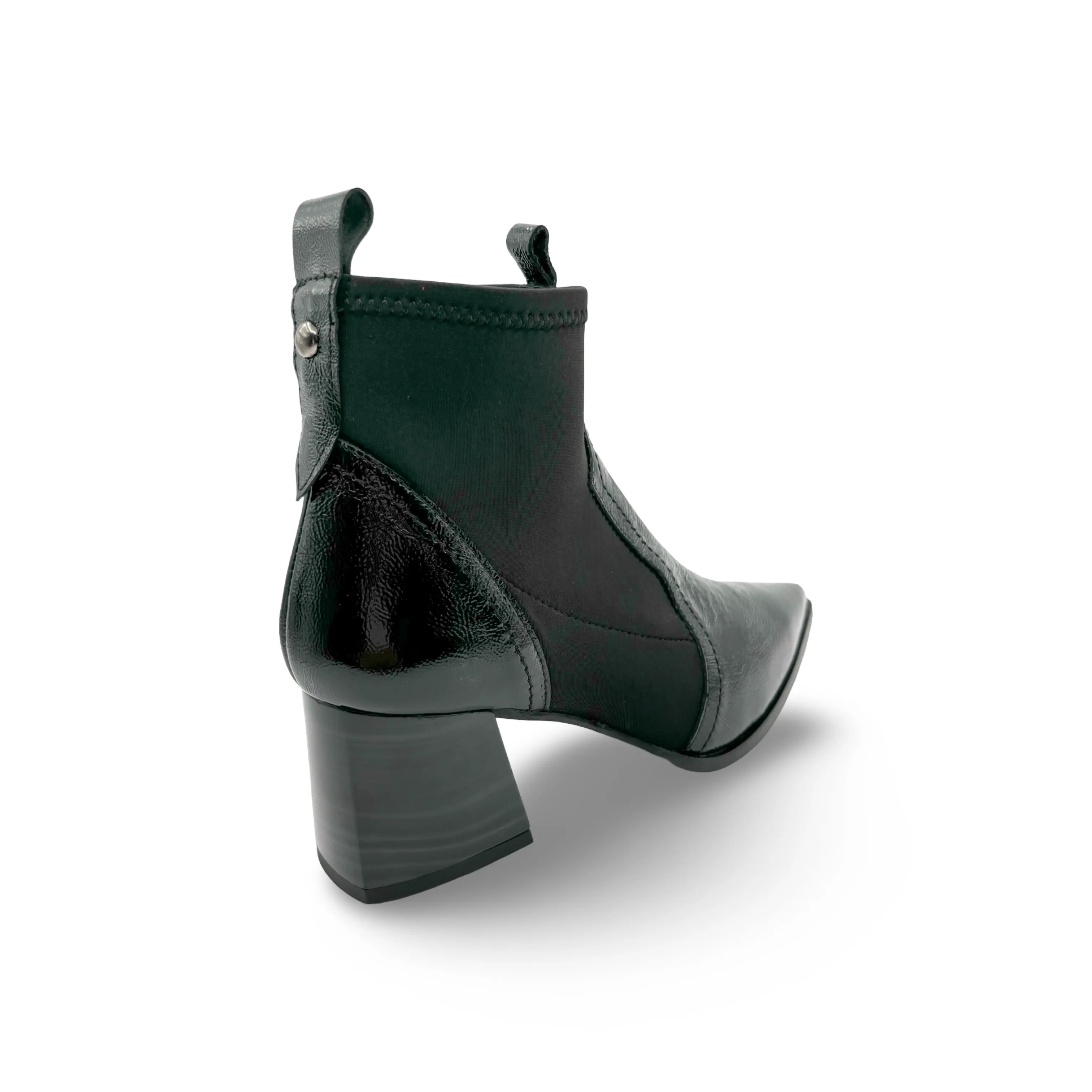 9259 Black Patent Bootie