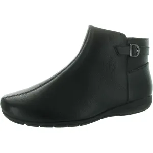 AARA Womens Zipper Manmade Ankle Boots