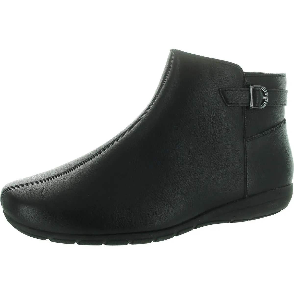 AARA Womens Zipper Manmade Ankle Boots