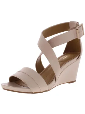 Acina Newport Womens Leather Heels Wedges