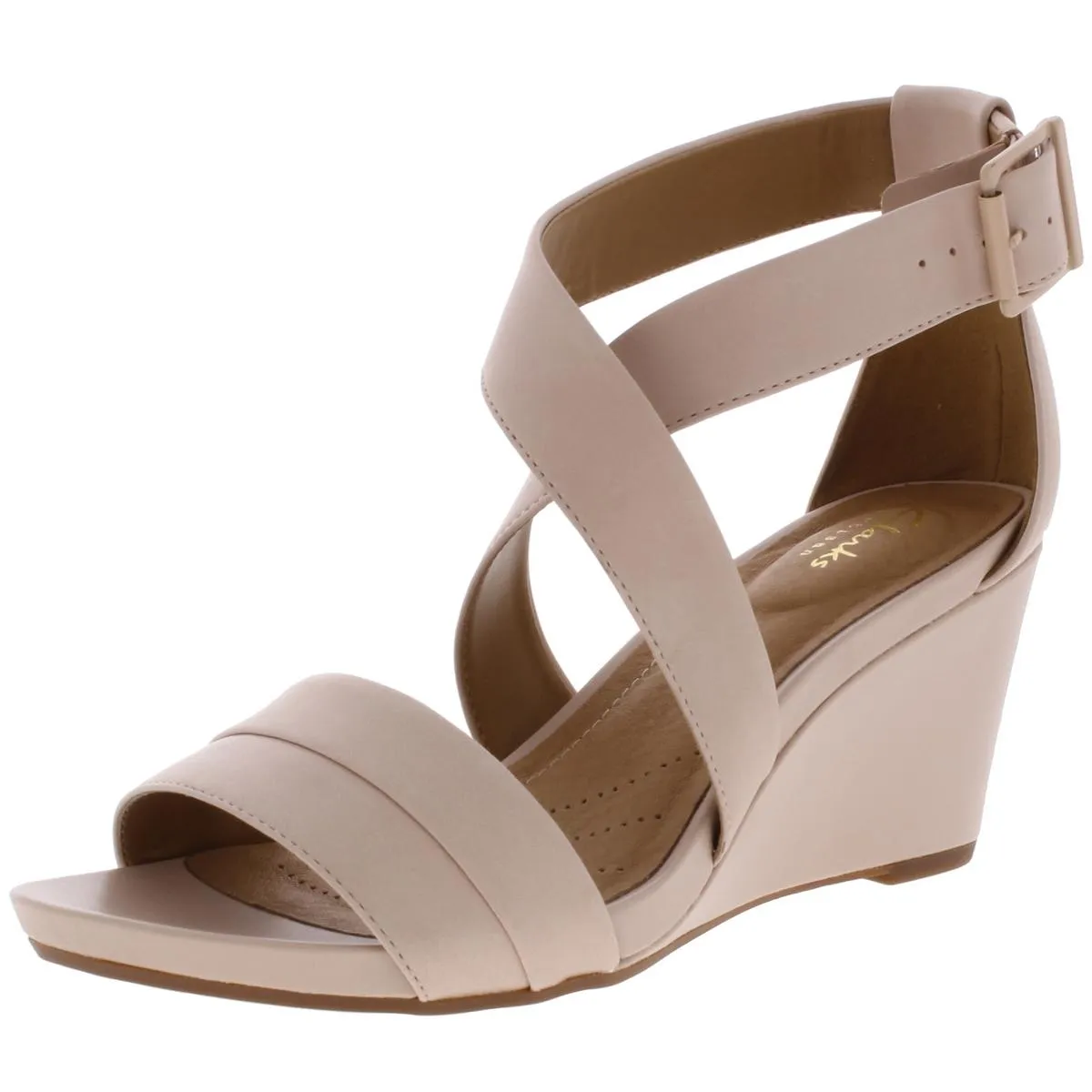 Acina Newport Womens Leather Heels Wedges
