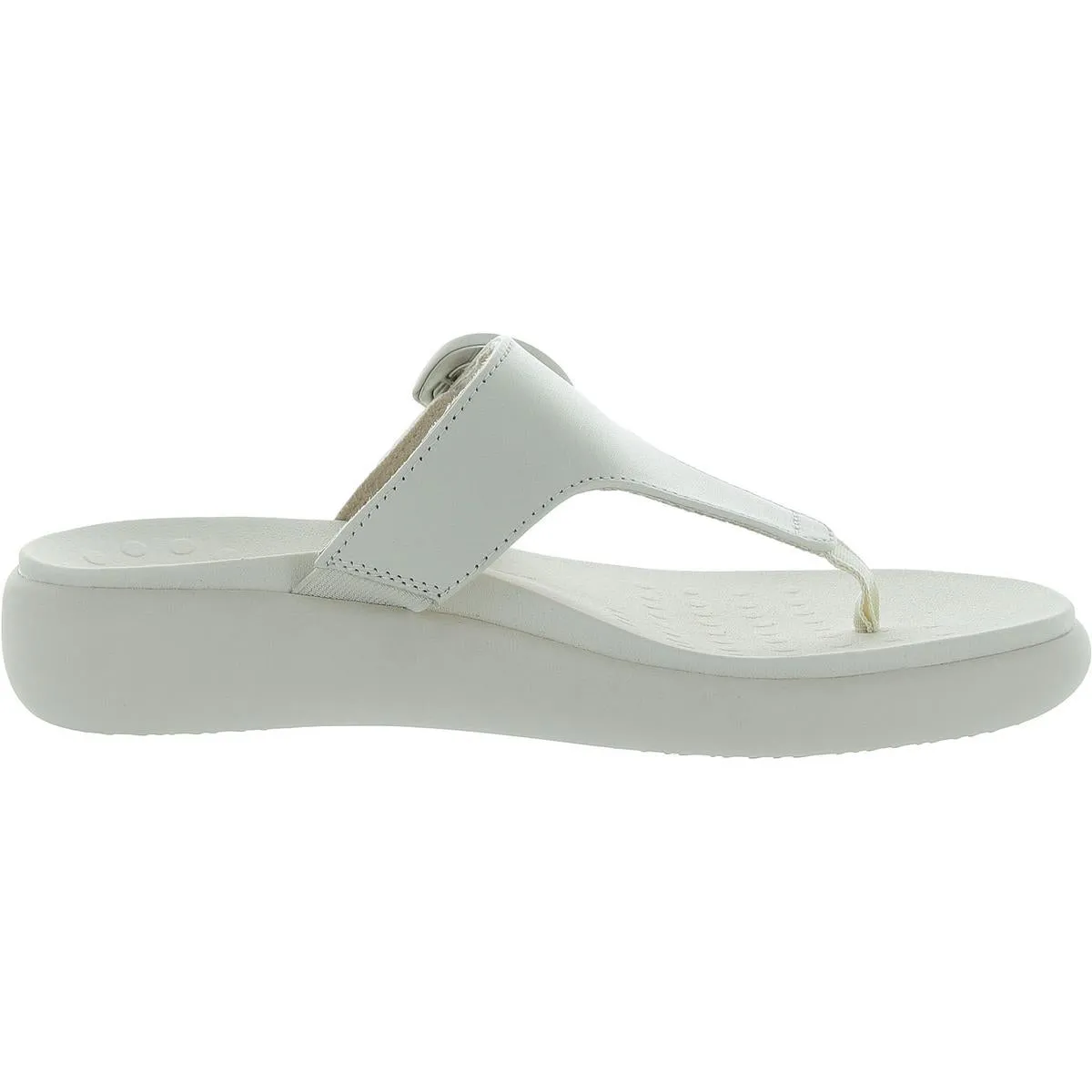 Activate RX Womens Suede Buckle T-Strap Sandals