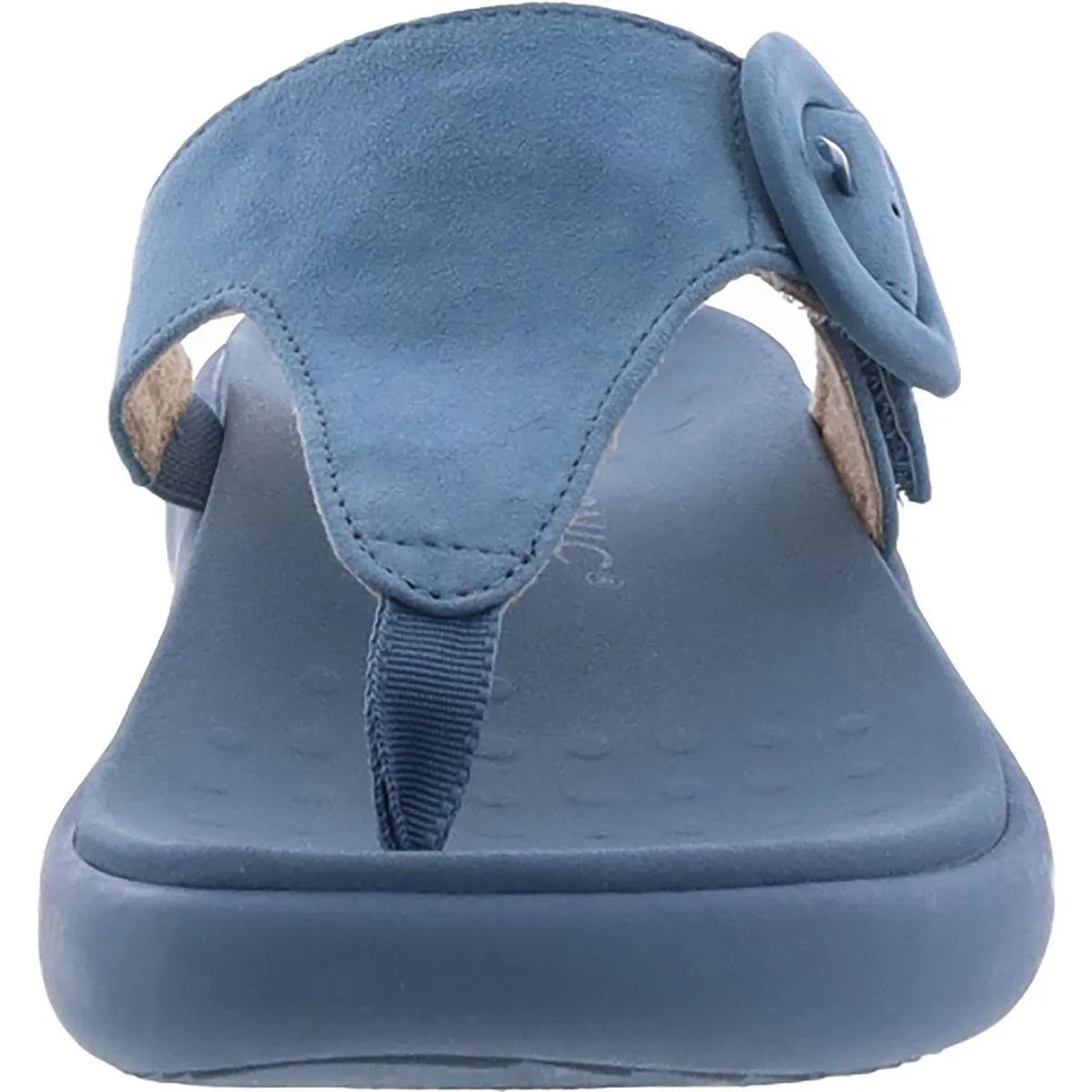 Activate RX Womens Suede Buckle T-Strap Sandals