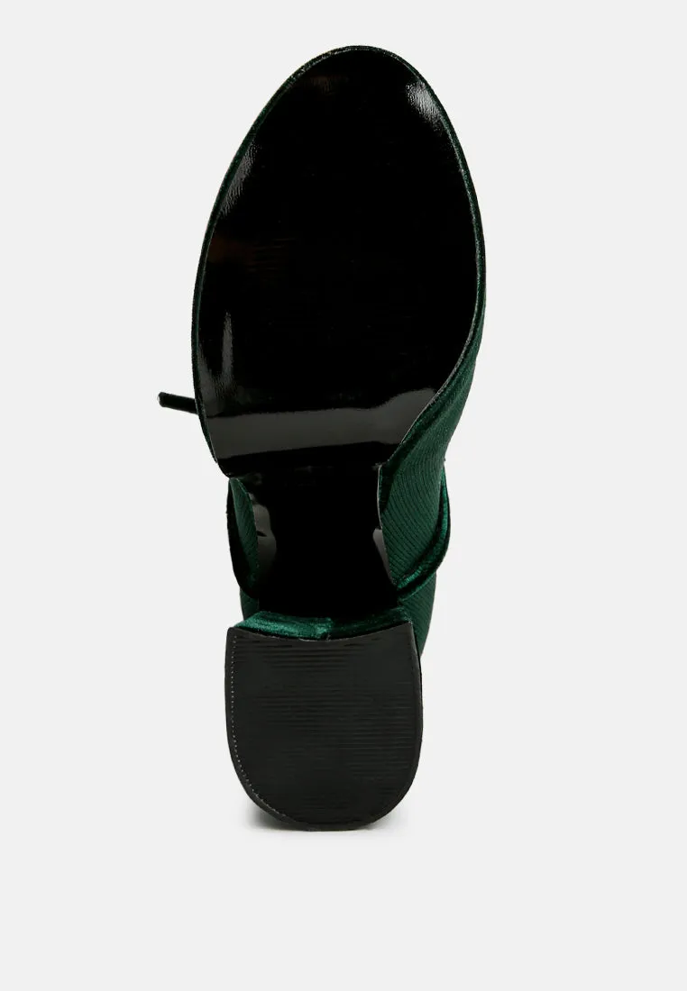 after pay high heel velvet knitted boot