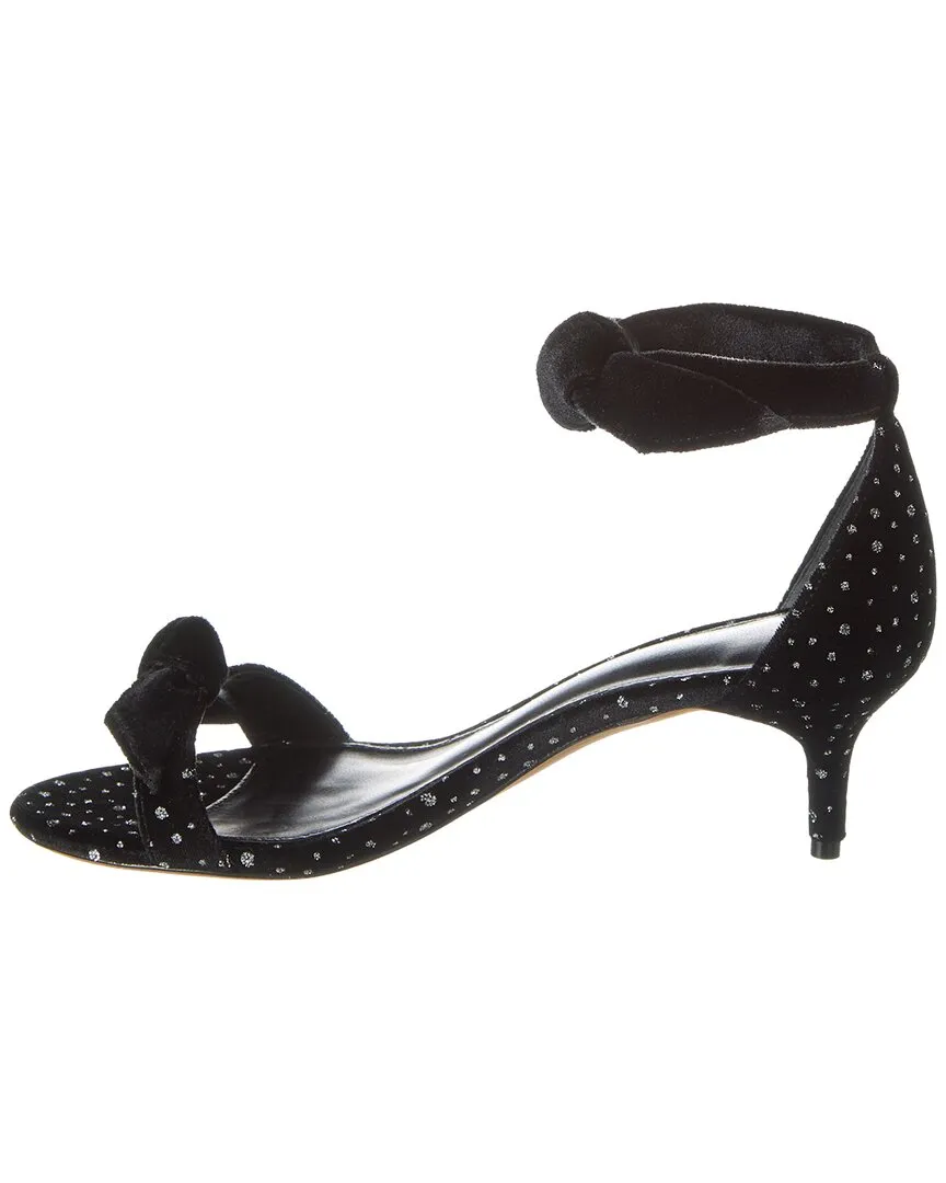 Alexandre Birman Clarita 50 Velvet Sandal