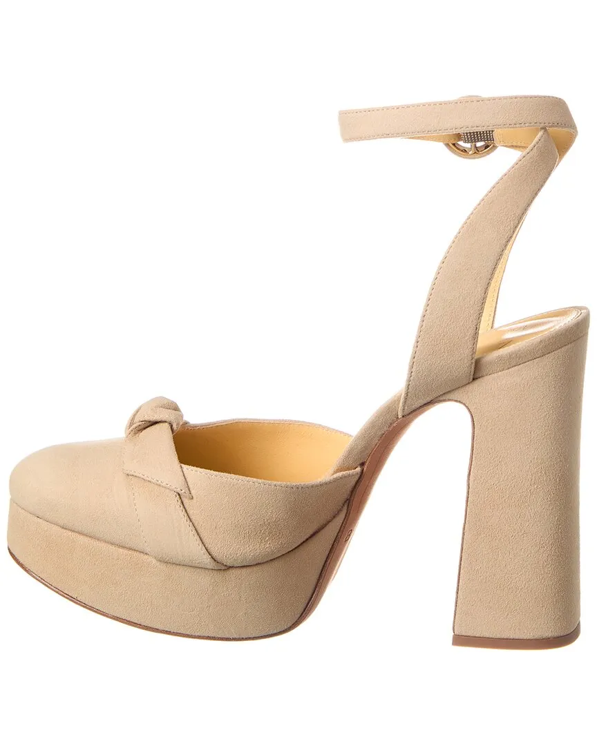 Alexandre Birman Clarita Vita Suede Platform Sandal