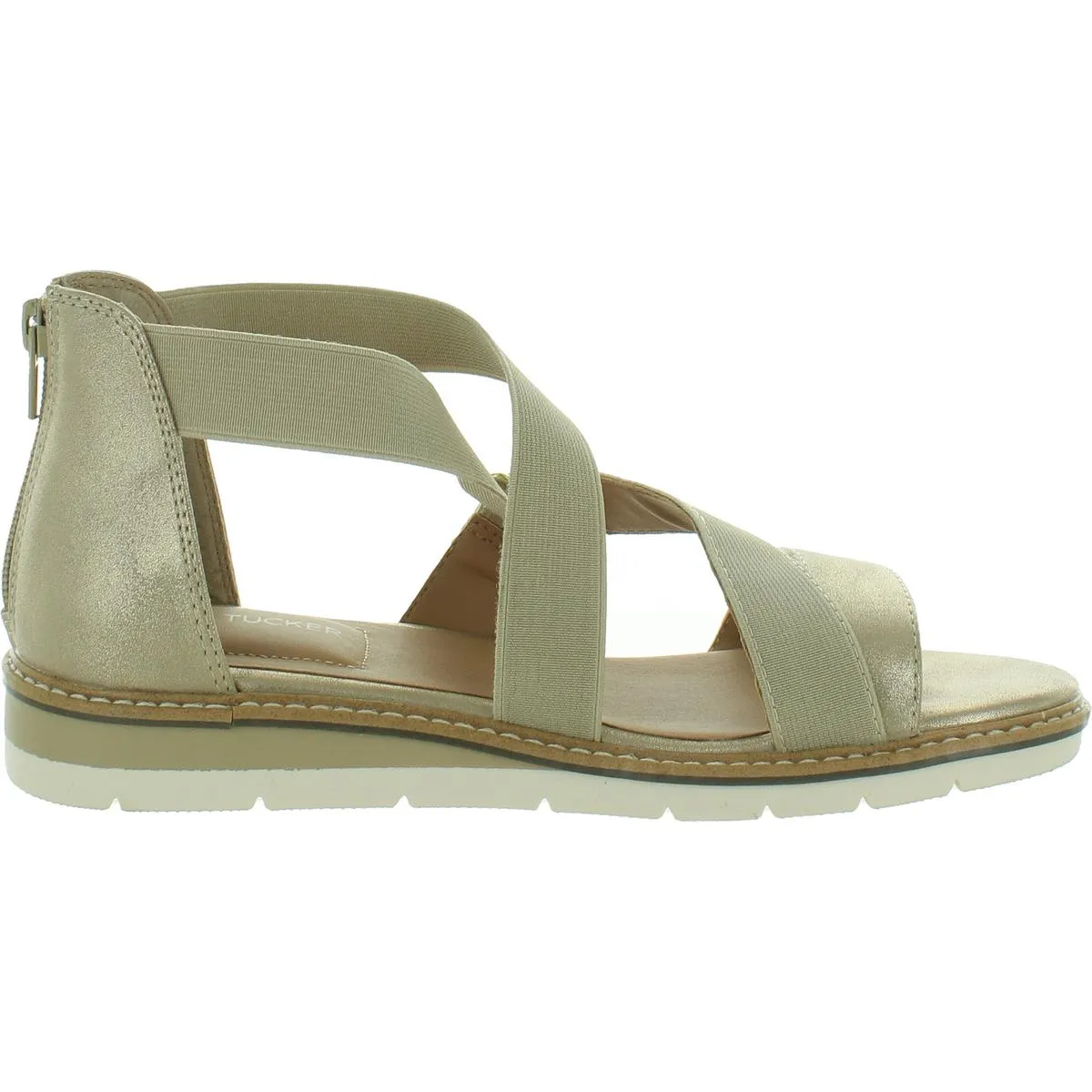 ALI18 Womens Comfort Insole Synthetic Strappy Sandals