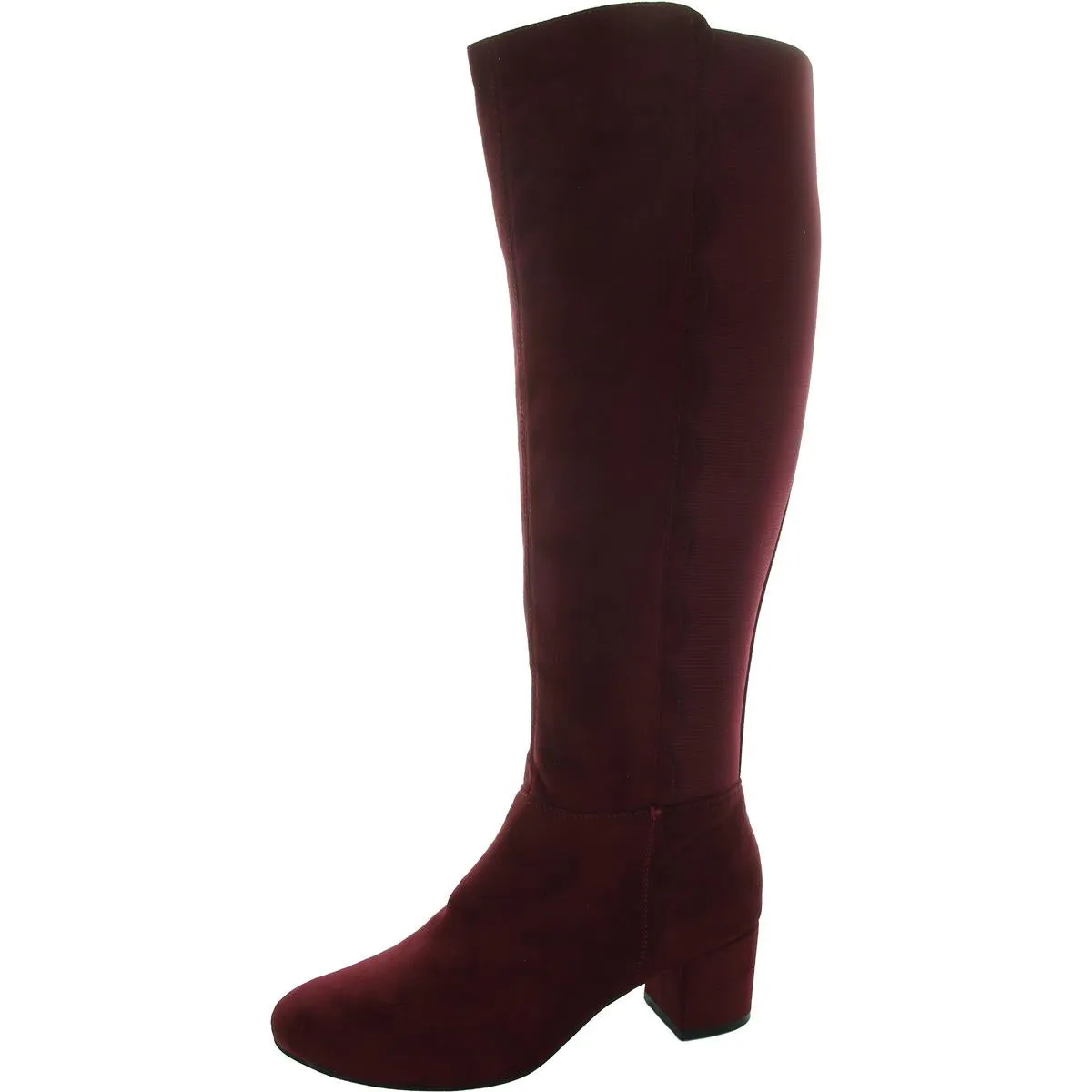 Alix Womens Faux Suede Tall Over-The-Knee Boots