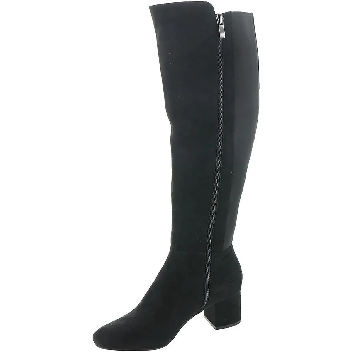 Alix Womens Faux Suede Tall Over-The-Knee Boots
