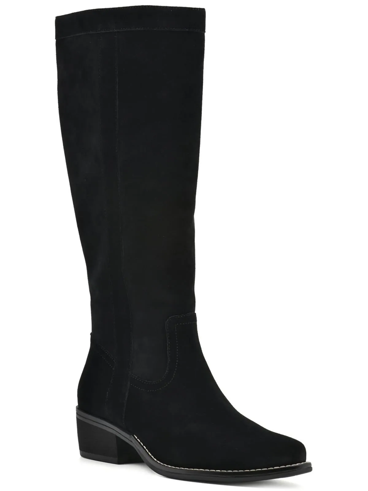 Altitude Womens Suede Western Knee-High Boots