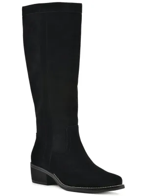 Altitude Womens Suede Western Knee-High Boots