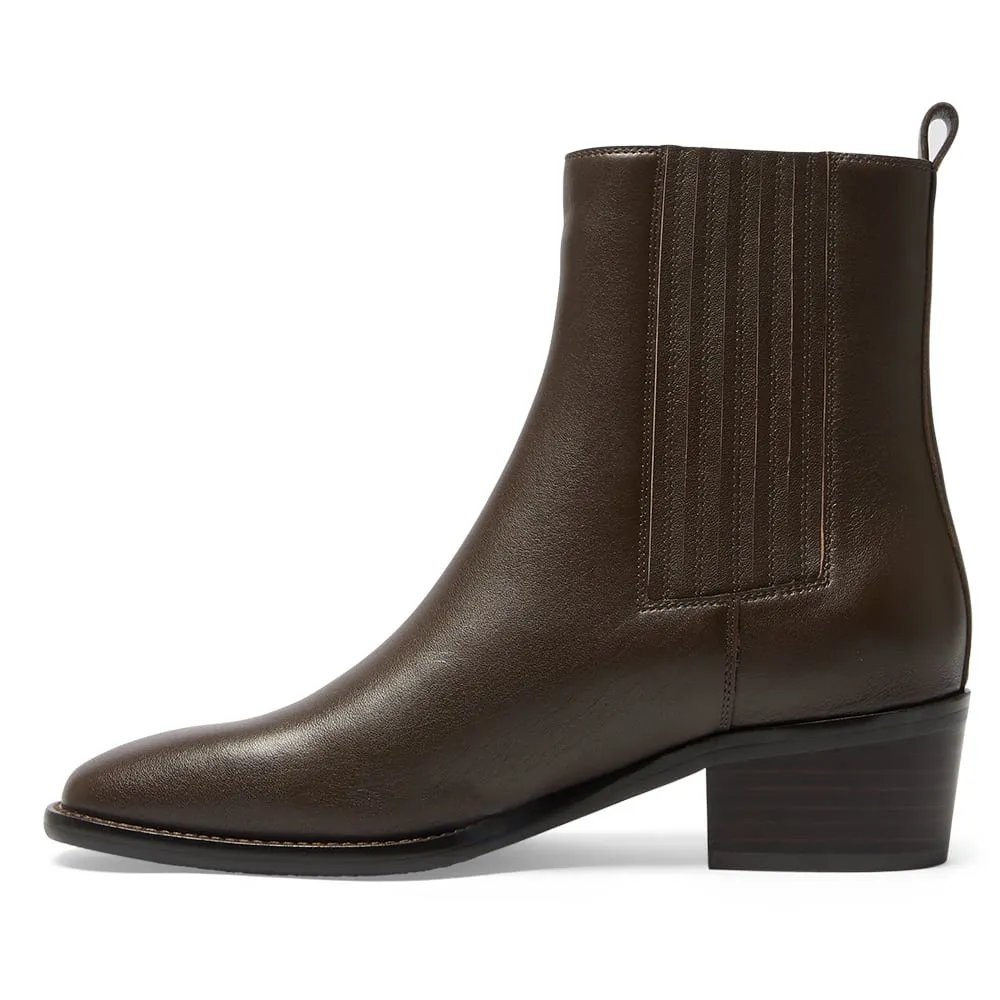 Ambrose Boot in Chocolate Glove Leather