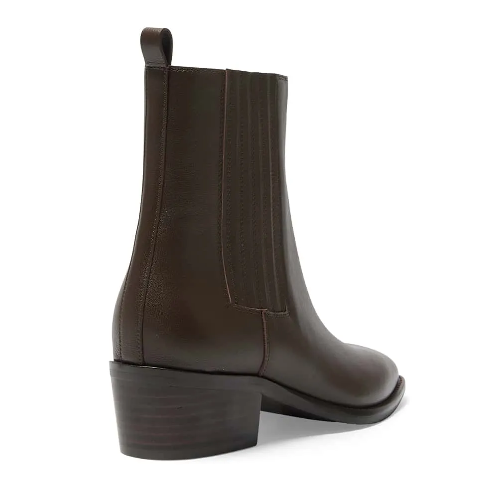 Ambrose Boot in Chocolate Glove Leather