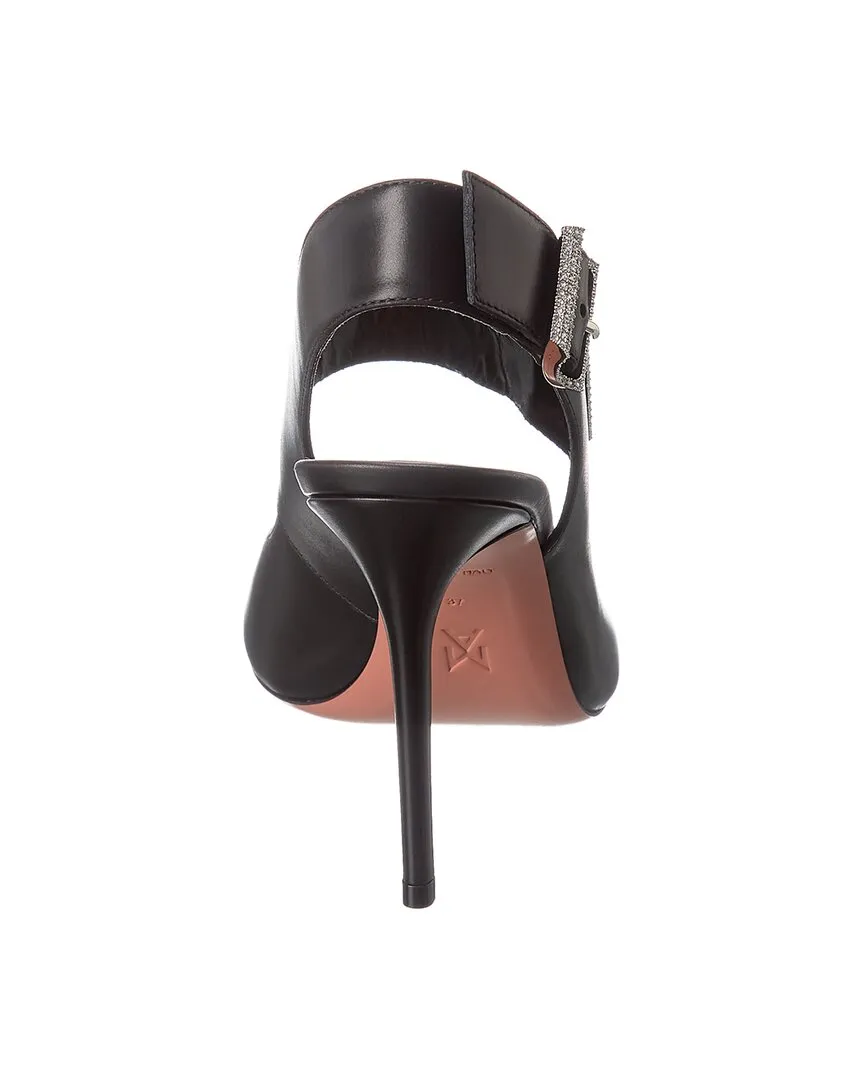 Amina Muaddi Marni Leather Sandal