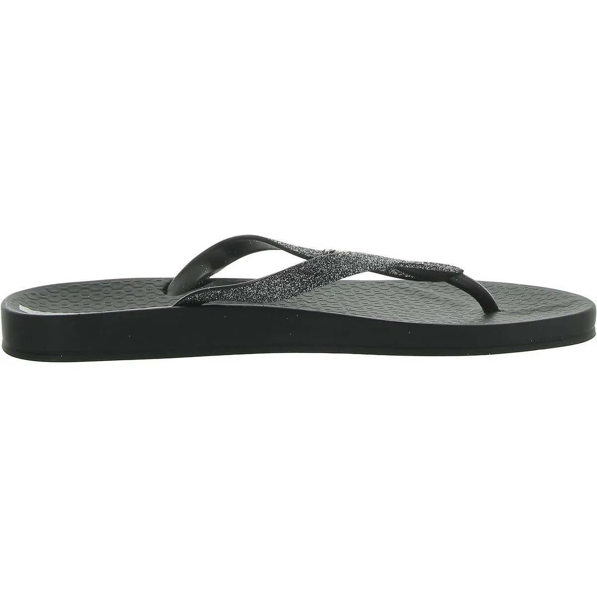 Ana Womens Glitter Footbed Flip-Flops