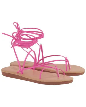 Ancient Greek Sandals String Flip Flop Leather Sandal