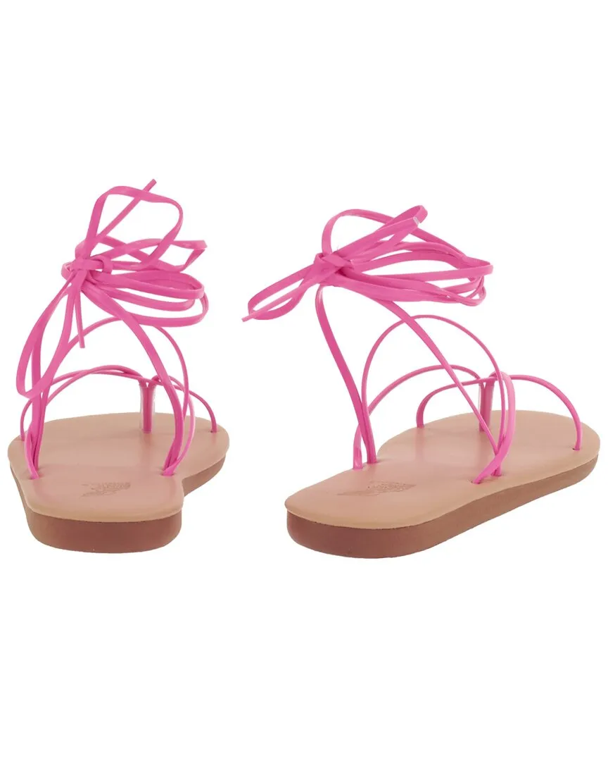 Ancient Greek Sandals String Flip Flop Leather Sandal