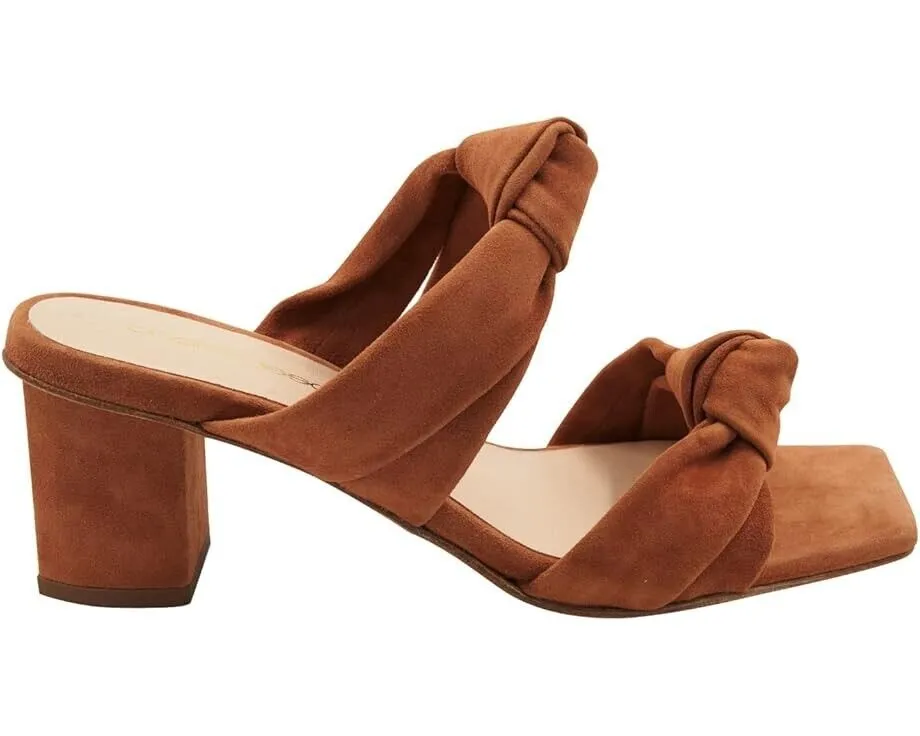 Andre Assous Darling AA3DAR62-262 Women 10 Brown Suede Slip On Block Heel ZPO252 (Brown,10)