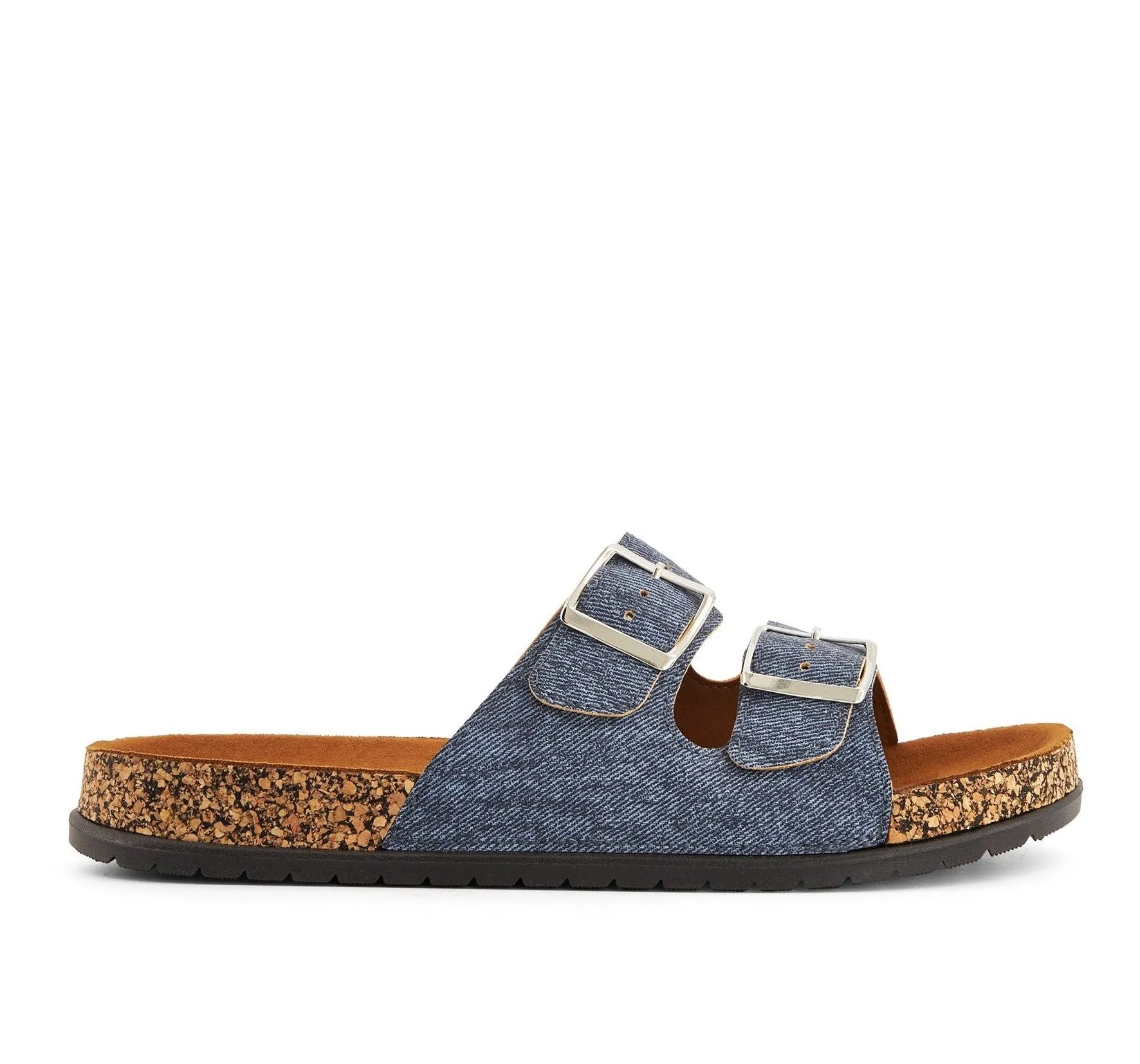 Andrea Double Buckle Strap Sandals