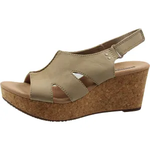 Annadel Eirwyn Womens Suede Platform Wedge Sandals