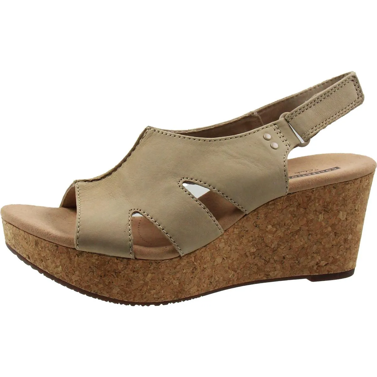 Annadel Eirwyn Womens Suede Platform Wedge Sandals