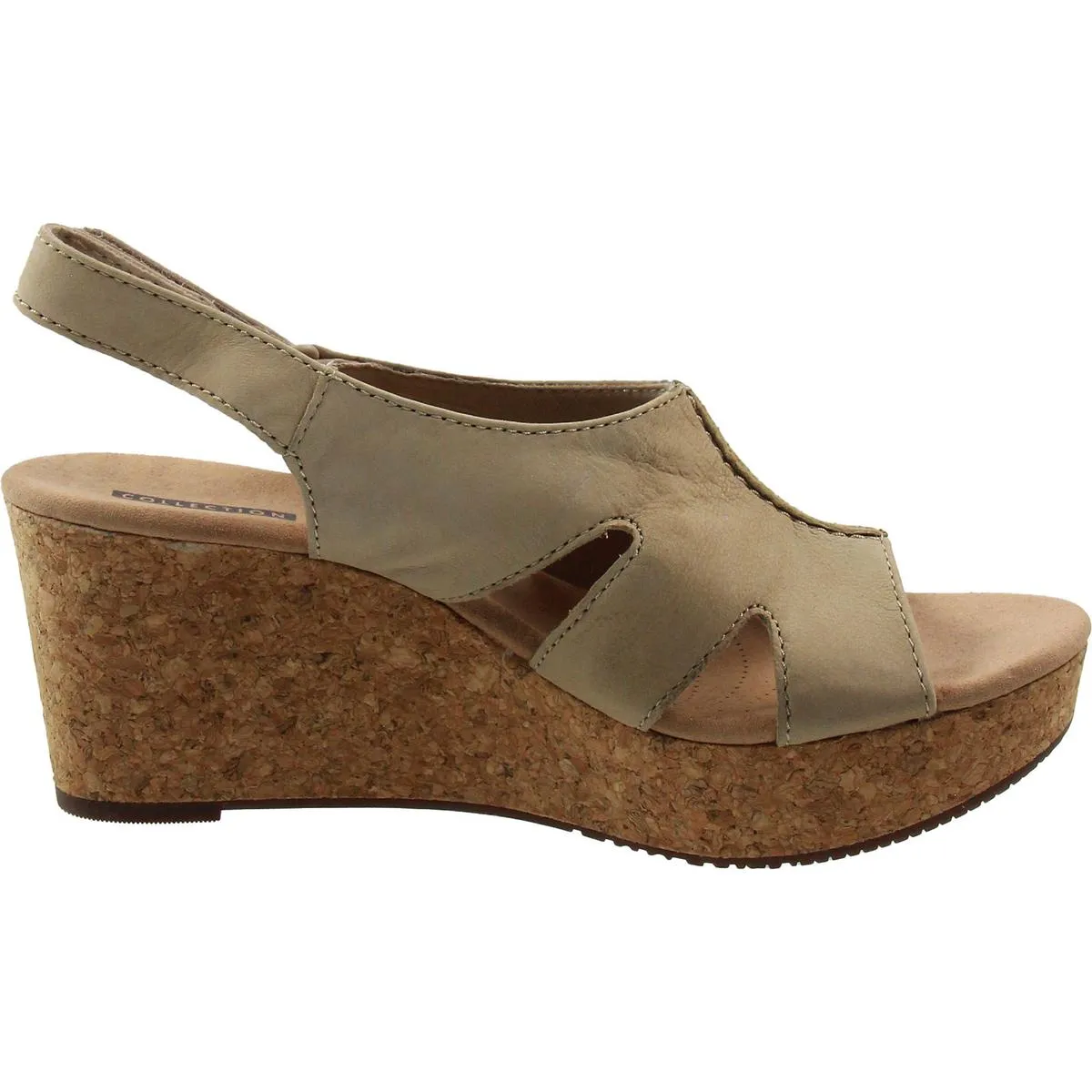 Annadel Eirwyn Womens Suede Platform Wedge Sandals