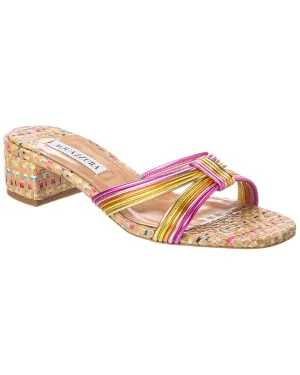 Aquazzura Film 35 Leather Sandal