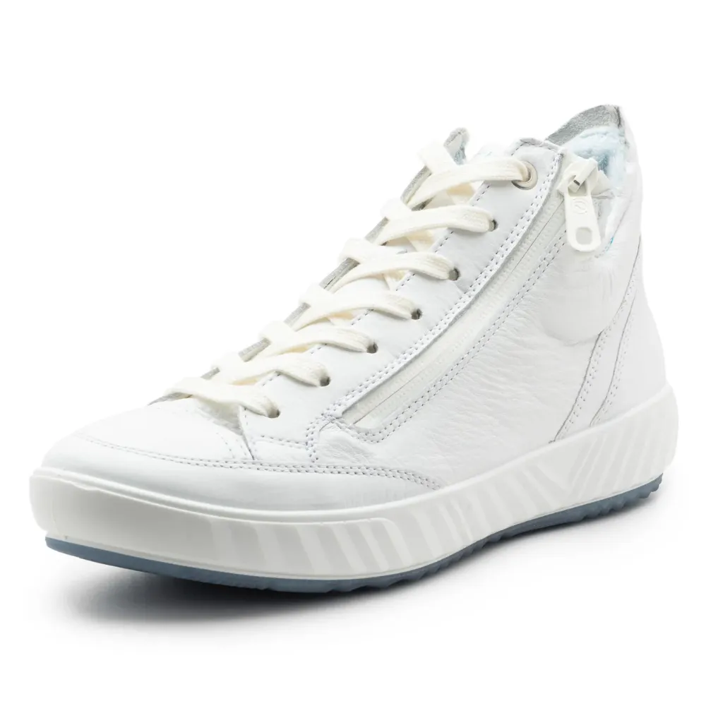 Ara Aurora Hi White Leather Boot (Women's)