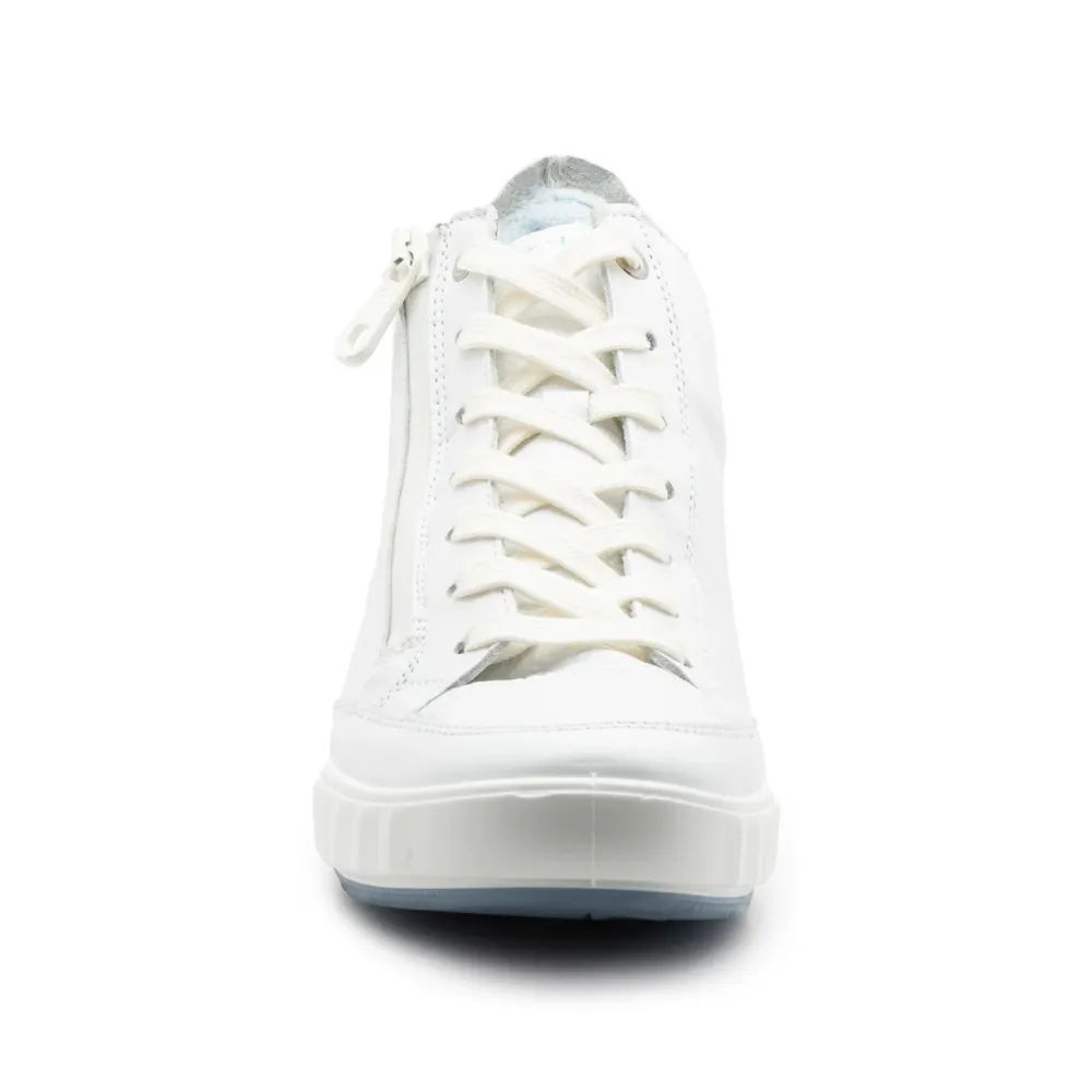 Ara Aurora Hi White Leather Boot (Women's)