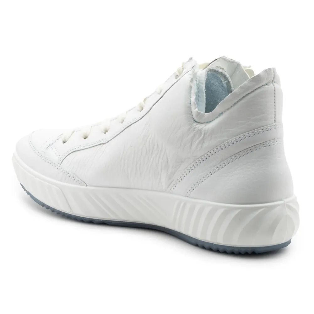 Ara Aurora Hi White Leather Boot (Women's)