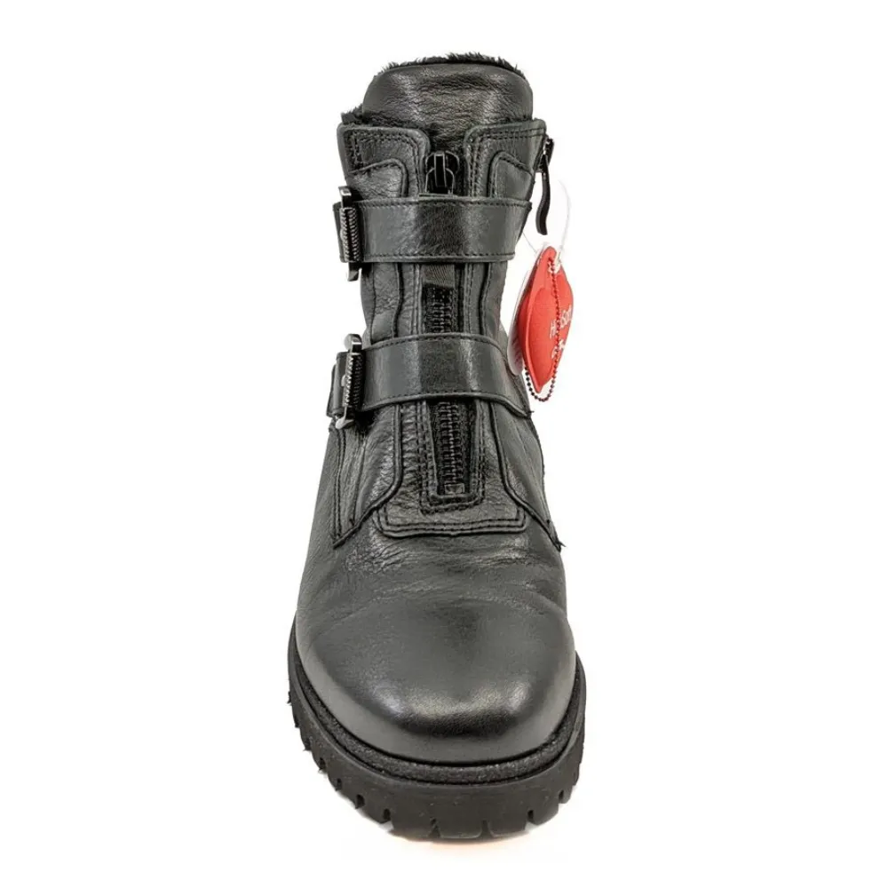Ara Durant Black Leather Boot (Women's)