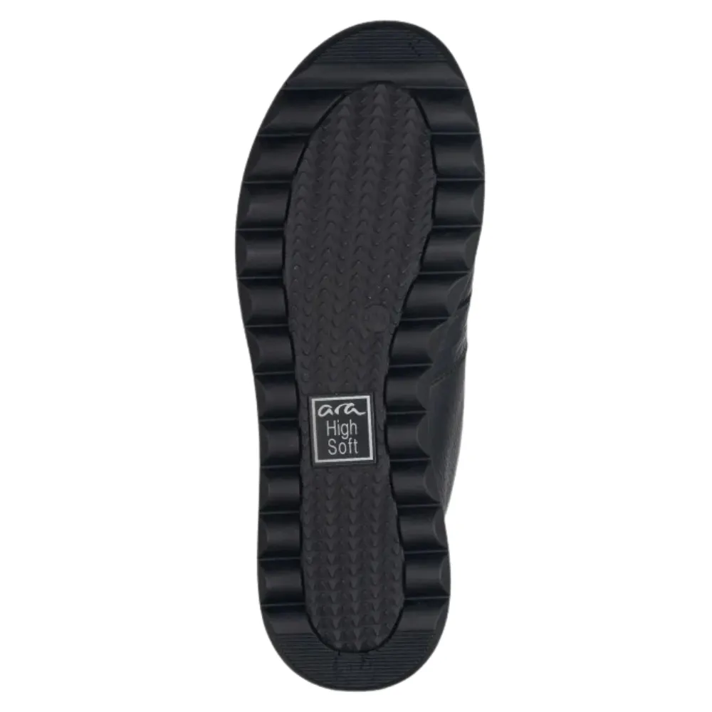 Ara Tracy Black Suede Boot (Women's)