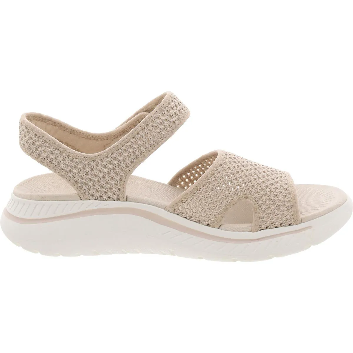 Ashen Womens Strappy Open Toe Ankle Strap