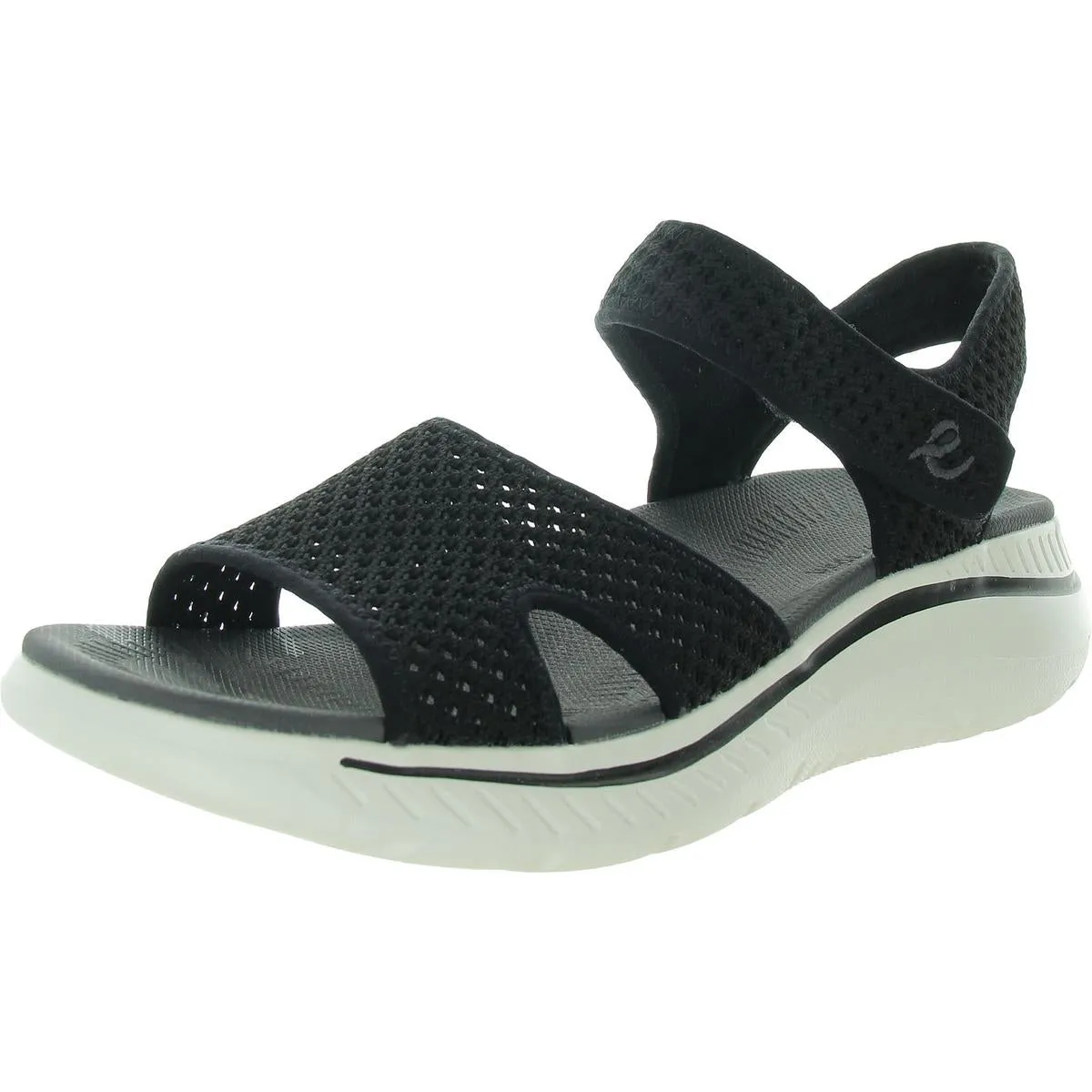 Ashen Womens Strappy Open Toe Ankle Strap