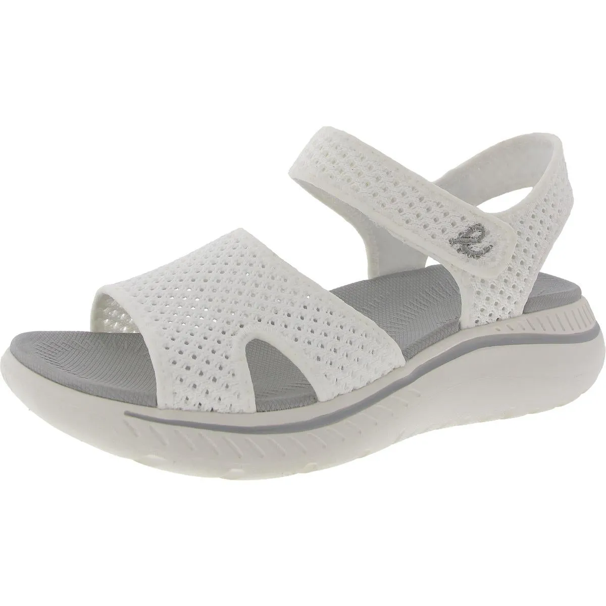 Ashen Womens Strappy Open Toe Ankle Strap