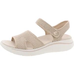 Ashen Womens Strappy Open Toe Ankle Strap
