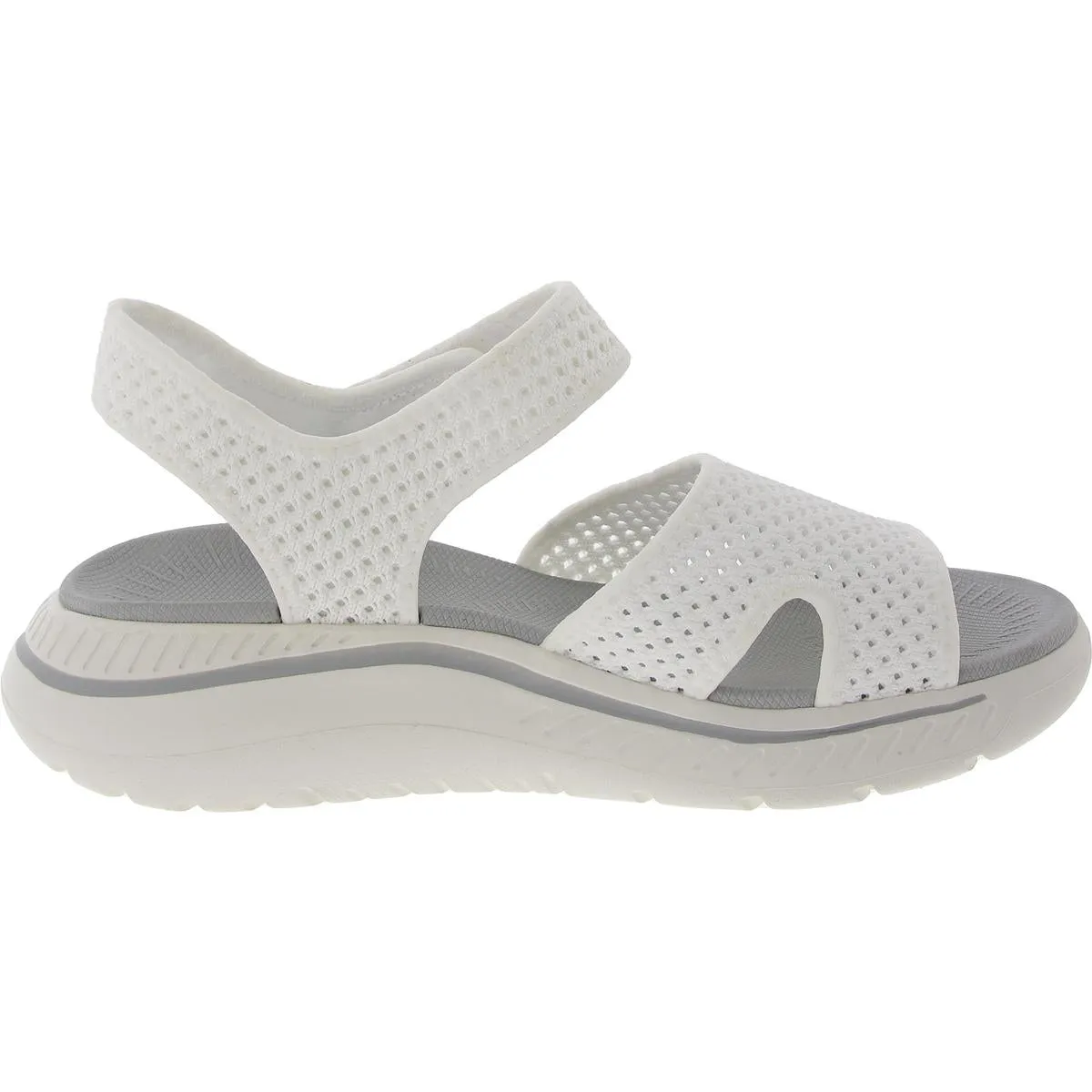 Ashen Womens Strappy Open Toe Ankle Strap