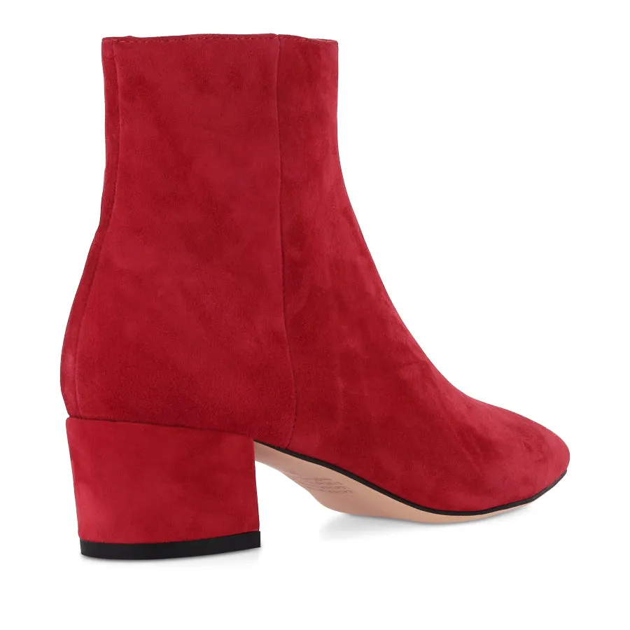 AULIMA - RED SUEDE