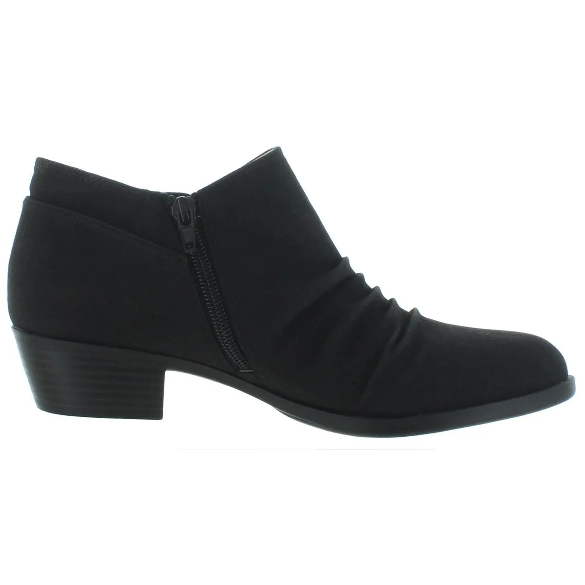 Aurora Womens Memory Foam Block Heel Ankle Boots