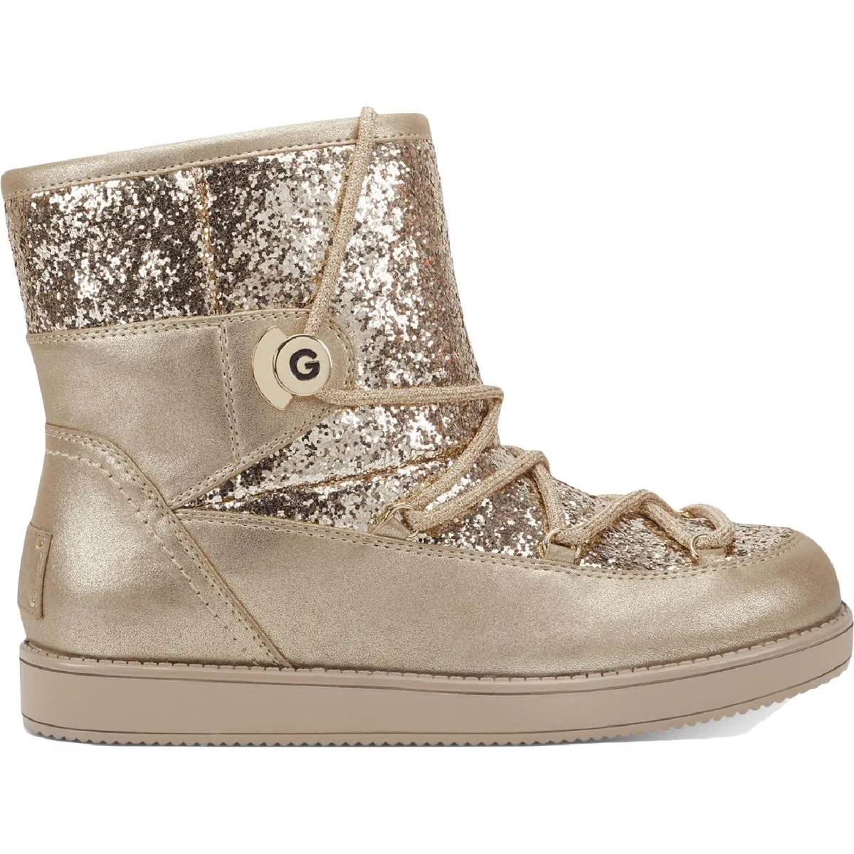 Aylan Womens Glitter Fashion Ankle Boots