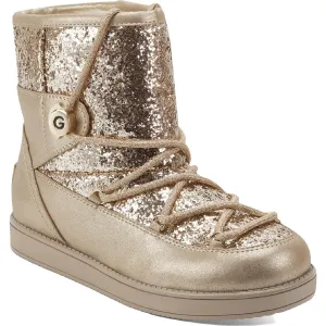 Aylan Womens Glitter Fashion Ankle Boots