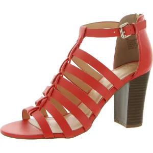 Bae Womens Faux Leather Heels